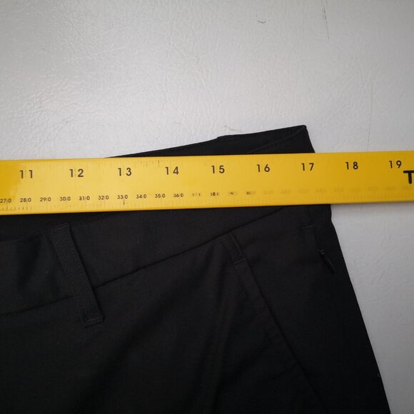 Reebok Men's Size 34/32 Zipper & Button Closure Black Pants - Picture 9 of 11